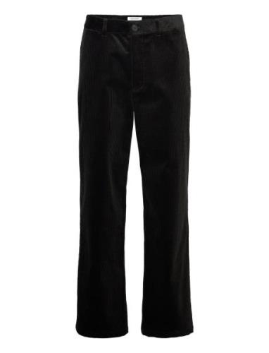 Stefan 6W Trousers Designers Trousers Chinos Black Wood Wood