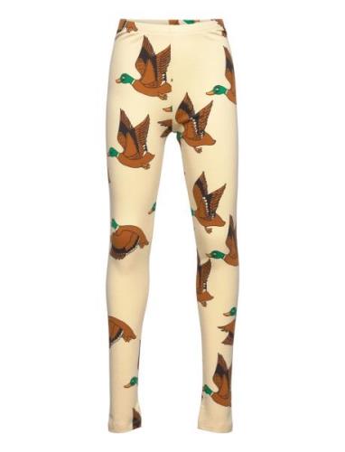 Ducks Aop Leggings Bottoms Leggings Multi/patterned Mini Rodini