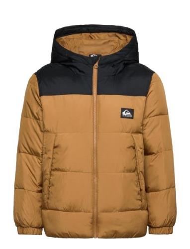 Cold Days Youth Jacket Fôret Jakke Brown Quiksilver