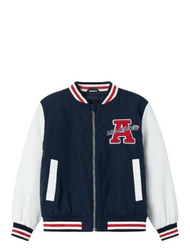 Nmnmain Bomber Jacket Pb Bomberjakke Navy Name It