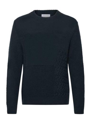 Tillier Maison Labiche Tops Knitwear Round Necks Navy Maison Labiche P...