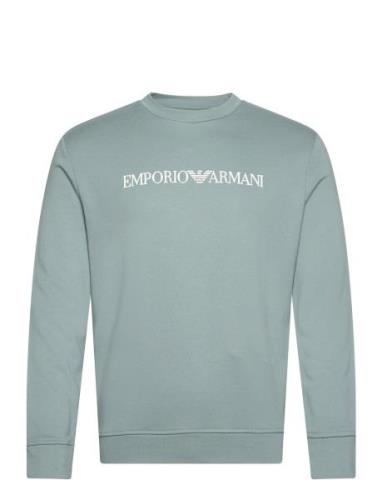 Felpa Designers Sweat-shirts & Hoodies Sweat-shirts Green Emporio Arma...