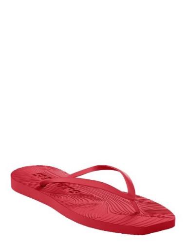 Tapered Silver Flip Flop Shoes Summer Shoes Sandals Flip Flops Red SLE...