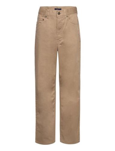 Loose Fit Chinos Bottoms Chinos Beige GANT