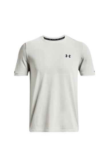 Ua Vanish Elite Seamless Ss Sport T-shirts Short-sleeved White Under A...