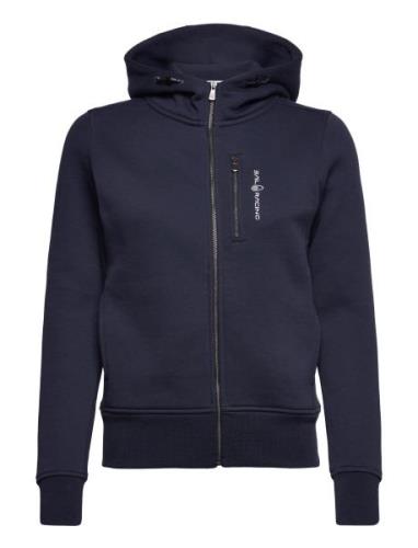 W Gale Zip Hood Sport Sweat-shirts & Hoodies Hoodies Navy Sail Racing