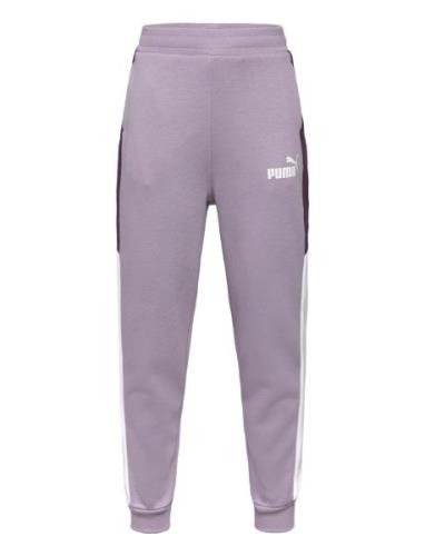 Puma Power Sweatpants Fl G Bottoms Sweatpants Purple PUMA