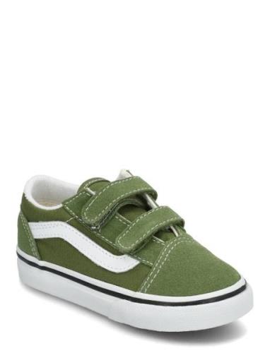 Old Skool V Lave Sneakers Green VANS