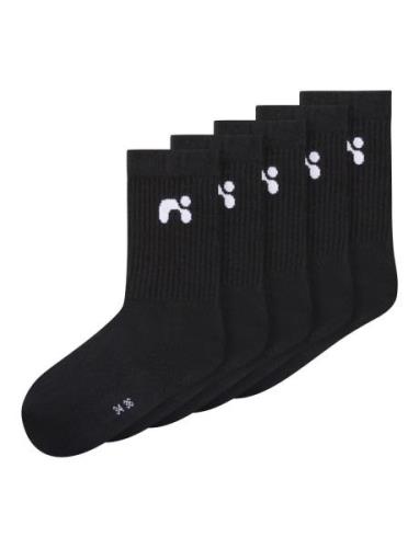 Nknlaris 5P Sock Noos Sokker Strømper Black Name It