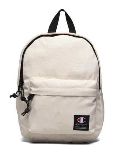 Small Backpack Ryggsekk Veske Cream Champion