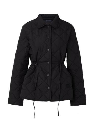 Sheila Quilted Jacket Vattert Jakke Black Lexington Clothing