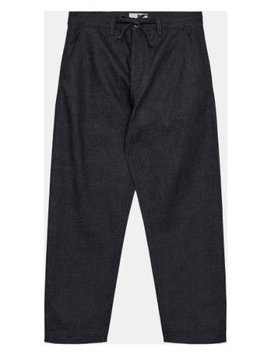 Akjanic Denim Pants Bottoms Trousers Casual Navy Anerkjendt