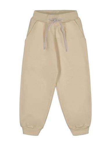 Relaxed Sweatpants Bottoms Sweatpants Beige Gugguu