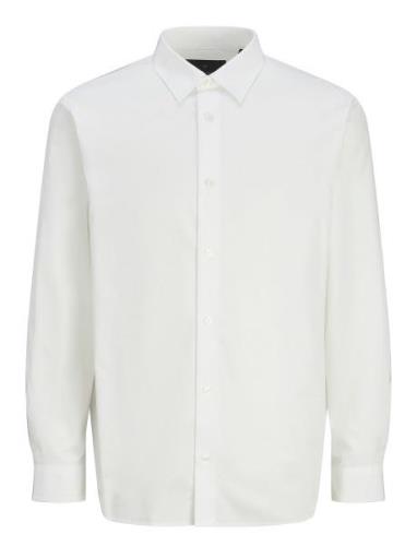 Jprblabushwick Stanley Shirt L/S Sn Tops Shirts Business White Jack & ...