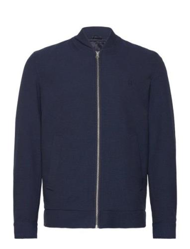 Como Structure Bomber Jacket 2.0 Bomberjakke Jakke Navy Les Deux