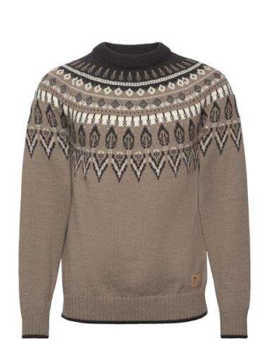 Sula Masc Sweater Tops Knitwear Round Necks Brown Dale Of Norway