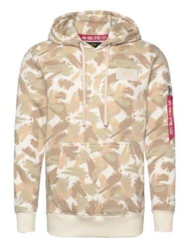 Back Print Hoody Camo Designers Sweat-shirts & Hoodies Hoodies Beige A...