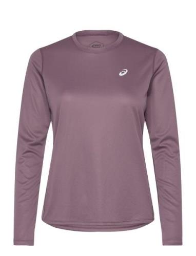 Core Ls Top Sport T-shirts & Tops Long-sleeved Purple Asics