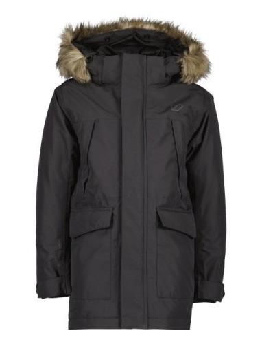 Oxid Kids Parka Parkas Jakke Black Didriksons