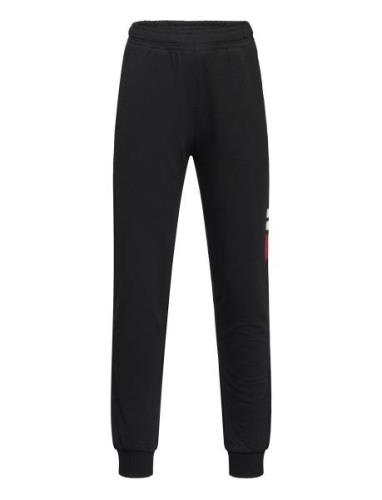 Balboa Classic Logo Sweat Pants Sport Sweatpants Black FILA