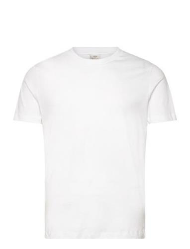 Slim-Fit Cotton T-Shirt Tops T-shirts Short-sleeved White Mango