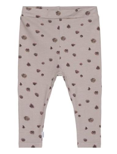 Baby Print Leggings Bottoms Leggings Purple Gugguu