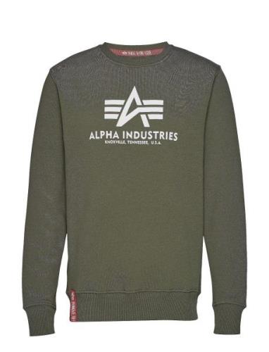 Basic Sweater Designers Sweat-shirts & Hoodies Sweat-shirts Green Alph...