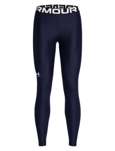 Ua Hg Authentics Legging Sport Running-training Tights Navy Under Armo...