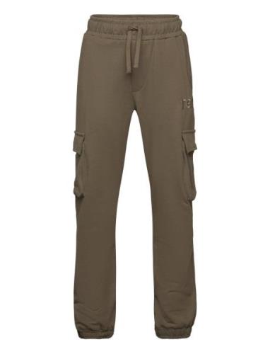 Tnre:charge Cargo Sweatpants Bottoms Sweatpants Khaki Green The New