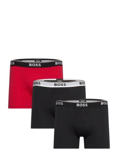 Boxerbr 3P Powereosp Boksershorts Black BOSS