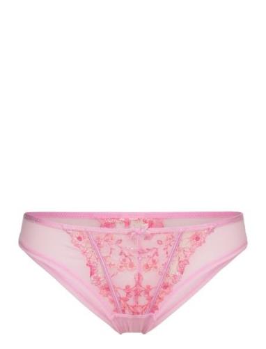 Lillia Brazilian R Lingerie Panties Brazilian Panties Pink Hunkemöller