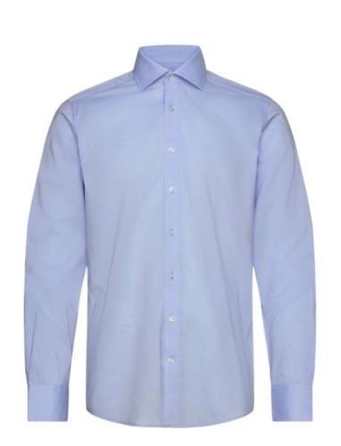 Bs Barnes Modern Fit Shirt Tops Shirts Business Blue Bruun & Stengade