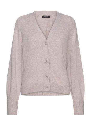 Cardigan Tops Knitwear Cardigans Pink Ilse Jacobsen