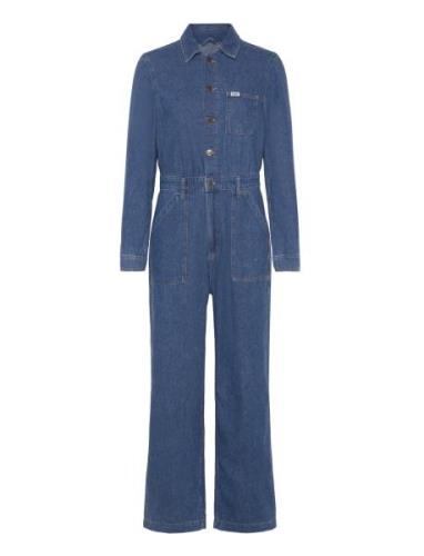 Workwear Unionall Bottoms Jumpsuits Blue Lee Jeans