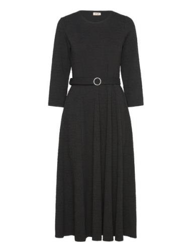 Marisol Dress Knelang Kjole Black Jumperfabriken