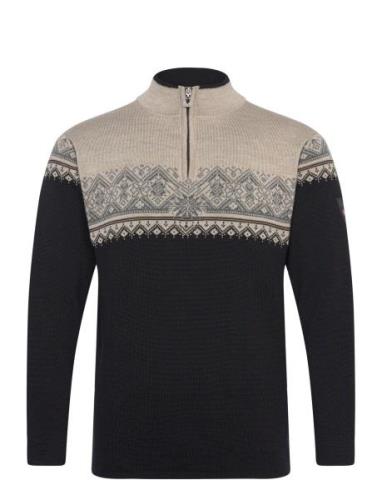 Vail Masc Sweater Tops Knitwear Turtlenecks Black Dale Of Norway