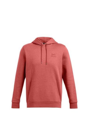 Ua Essential Fleece Hoodie Tops Sweat-shirts & Hoodies Hoodies Red Und...