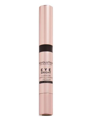 Revolution Bright Eye Concealer Deep Mocha Concealer Sminke Makeup Rev...