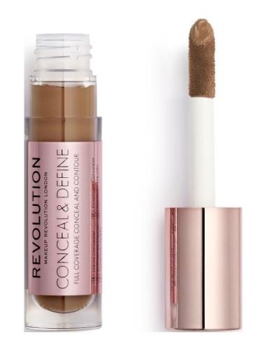 Revolution Conceal & Define Concealer C16 Concealer Sminke Brown Makeu...