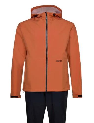 Bornholm Rain Set Outerwear Rainwear Rain Coats Orange H2O