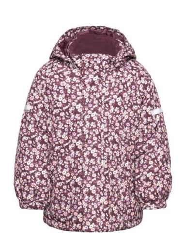 Jacket Padded Fôret Jakke Purple Lindex