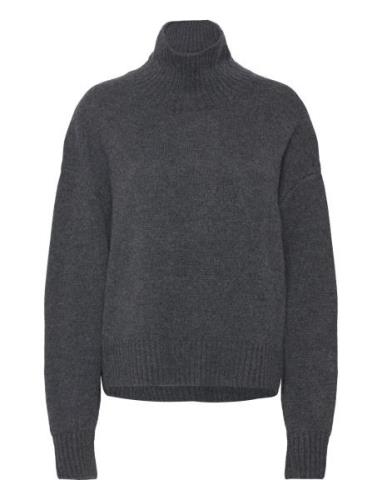 Kendra - Soft Lamb Tops Knitwear Turtleneck Grey Day Birger Et Mikkels...