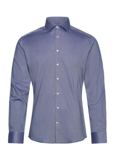 Bs Rubio Slim Fit Shirt Tops Shirts Business Blue Bruun & Stengade