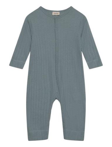 Ruka Langermet Bodysuit Blue MarMar Copenhagen