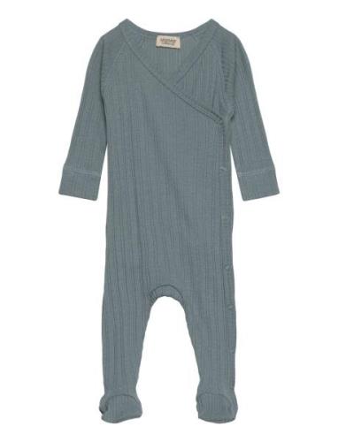 Rubello Langermet Bodysuit Blue MarMar Copenhagen