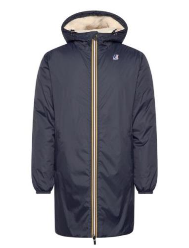 Le Vrai 3.0 Eiffel Orsetto Parkas Jakke Navy K-Way