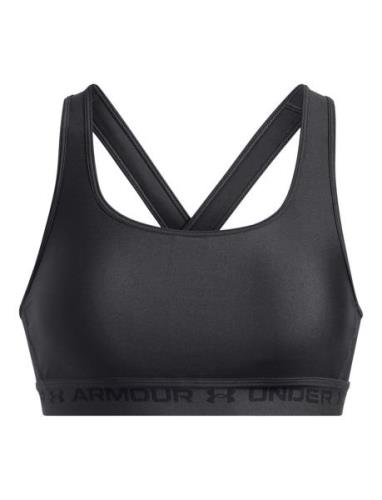 Crossback Mid Bra Sport Bras & Tops Sports Bras - All Black Under Armo...