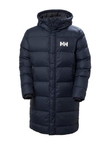 Active Long Winter Parka Sport Jackets Padded Jackets Navy Helly Hanse...