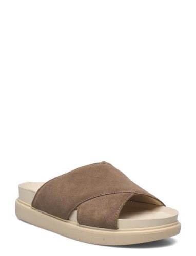 Erin Flate Sandaler Beige VAGABOND