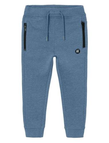 Nmmvimo Swe Pant Bru Noos Bottoms Sweatpants Blue Name It